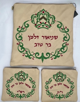 תמונה של סט לטלית ותפילין - עור - הכל כלול 190