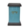 תמונה של קופת צדקה מרובעת מעור – דגם כותל