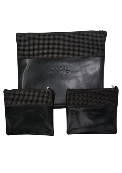 תמונה של סט לטלית ותפילין - עור  - הכל כלול 25