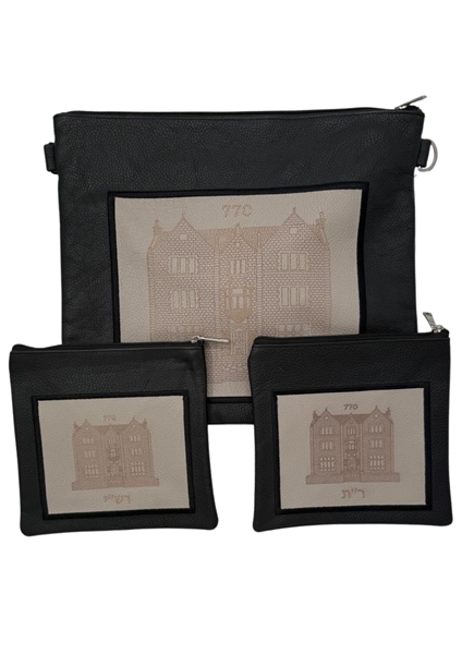 תמונה של סט לטלית ותפילין - עור  - הכל כלול 98